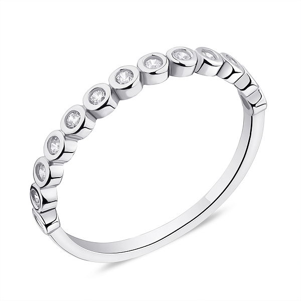 Кольцо из серебра с фианитами (арт. 7501/6310) – изображение 1