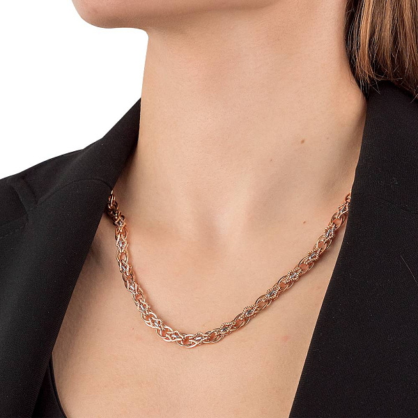 Колье из красного золота (арт. 351307кб) – изображение 3