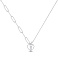 Серебряное колье Сердце (арт. 7507/2502) – изображение 2