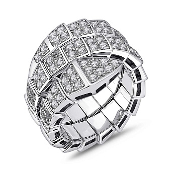 Серебряное кольцо с фианитами (арт. 7501/8131)