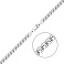 Цепочка серебряная  плетении Ручеек (арт. 03013433ч) – изображение 1
