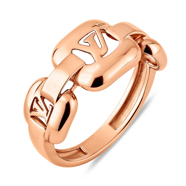 Кольцо из красного золота (арт. 155247) – изображение 1