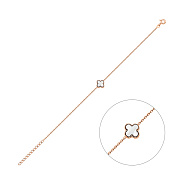 Браслет з червоного золота з перламутром (арт. 326917/8п)