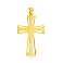 Крестик из желтого золота (арт. 440333ж) – изображение 1