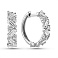 Серьги из белого золота с бриллиантами (арт. С011453100б) – изображение 1