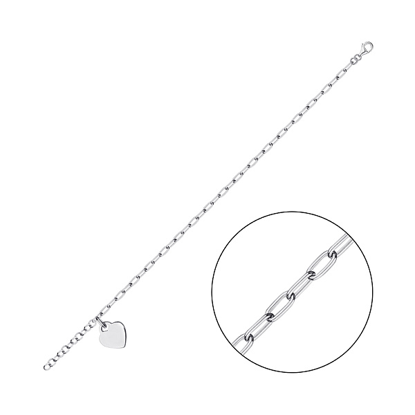 Браслет из серебра Сердце (арт. 7509/3710) – изображение 1