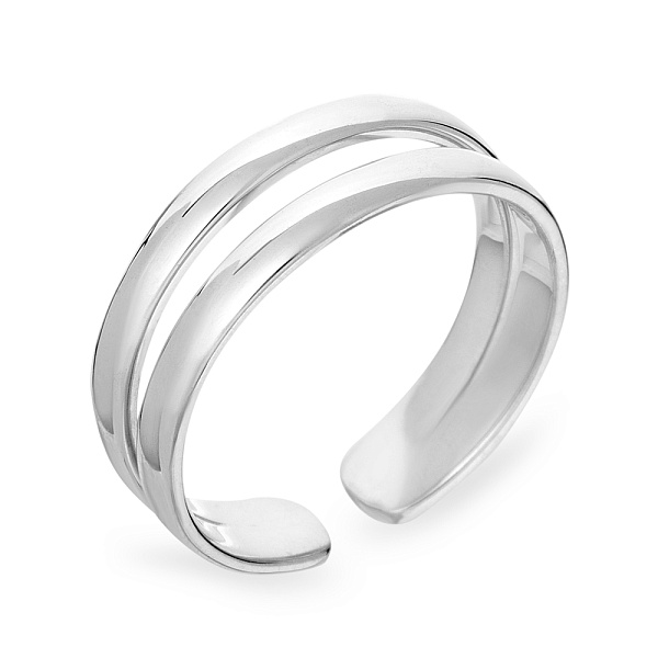 Фалангова подвійна каблучка з золота (арт. 140700фб) – зображення 1