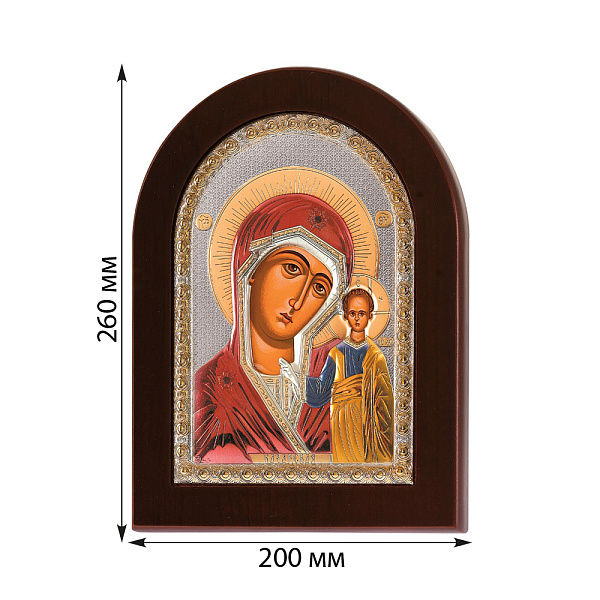 Икона Пресвятая Богородица Казанская (260х200 мм) (арт. MA/E1106AX-C) – изображение 2