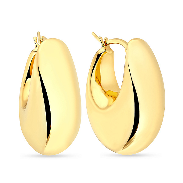 Сережки кільця з золота Francelli (арт. е108237/20ж) – зображення 1