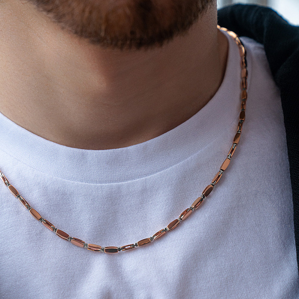 Золотий ланцюжок плетіння Фантазійне з діамантом (арт. цр400101Д) – зображення 2