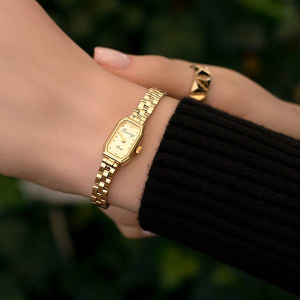 Классические женские золотые часы (арт. 260102ж) – изображение 3