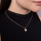 Золотая подвеска Сердечко с фианитами (арт. 423917) – изображение 2