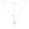 Серебряное колье Ангел с фианитами (арт. 7507/2431) – изображение 3