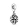 Серебряный шарм с фианитом (арт. 7903/4604) – изображение 2