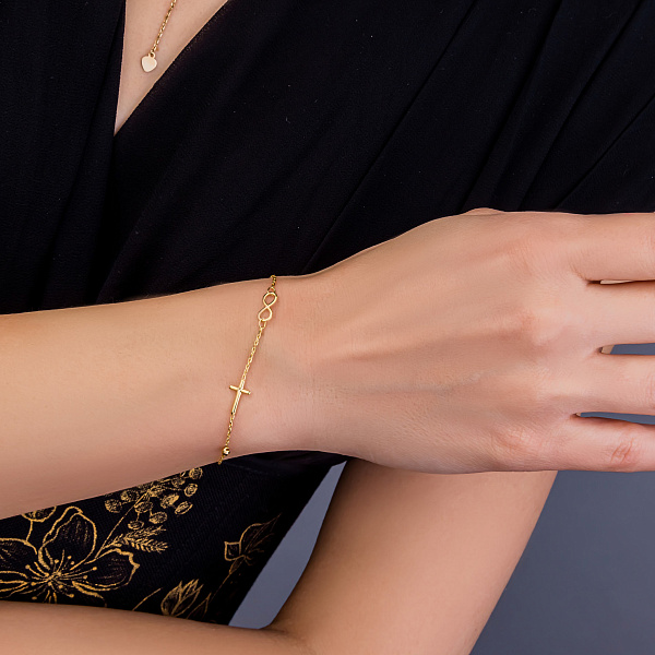 Браслет из желтого золота (арт. 326569ж) – изображение 2