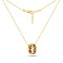 Колье Francelli из желтого золота (арт. 352874жф) – изображение 2