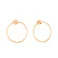 Золоті сережки пусети (арт. 110626) – зображення 1