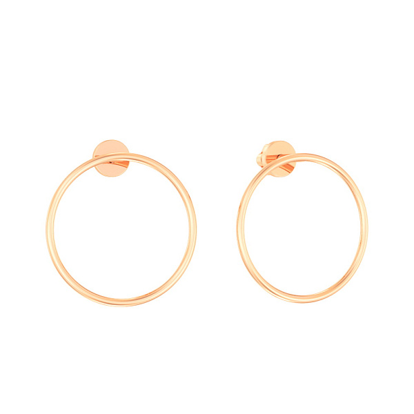 Золоті сережки пусети (арт. 110626) – зображення 1