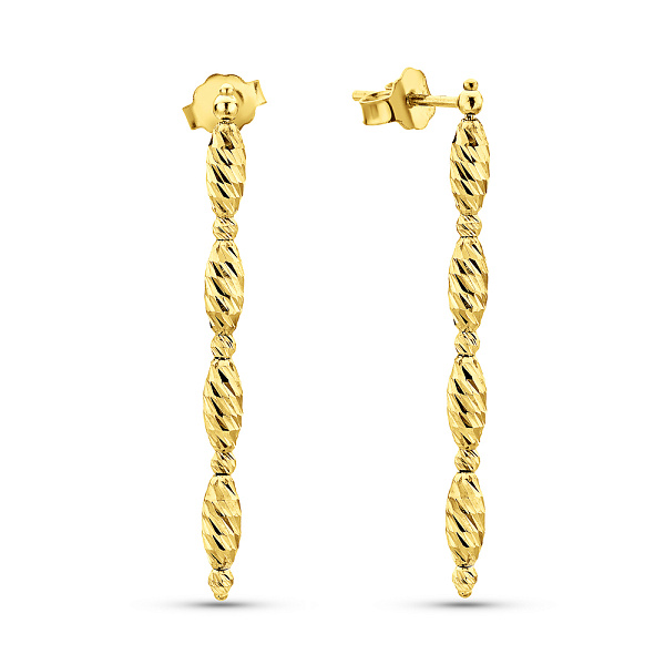 Золотые серьги-пусеты Francelli (арт. 1091678ж) – изображение 1