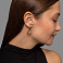 Серьги из красного золота (арт. 111329) – изображение 5