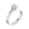 Кольцо для помолвки из белого золота с бриллиантом (арт. К01119508046б) – изображение 1