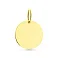 Золотой подвес под гравировку в форме монеты (арт. 4401021ж) – изображение 1