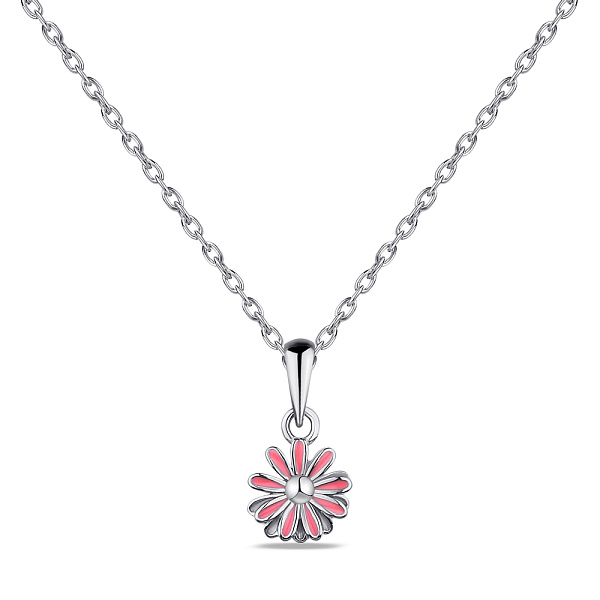 Колье из серебра с эмалью (арт. 7507/2005ер) – изображение 1