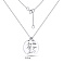 Серебряное колье «Love» (арт. 7507/705) – изображение 3