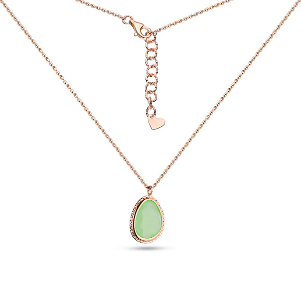 Золоте кольє з кварцом (арт. 351937Пкзм) – зображення 2