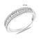 Серебряное кольцо с фианитами (арт. 7501/8848) – изображение 2