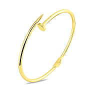 Жесткий браслет Гвоздь из золота (арт. 340020ж)