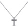Серебряное колье Крестик с фианитами (арт. 7507/2133) – изображение 1