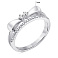 Серебряное кольцо с фианитами (арт. 7501/6772) – изображение 2