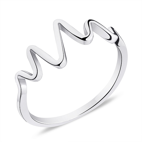 Серебряное кольцо без камней (арт. 7501/5140) – изображение 1