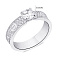 Серебряное кольцо с фианитами (арт. 7501/5999) – изображение 2