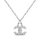 Колье серебряное с подвеской и с фианитами (арт. 7507/1640) – изображение 1
