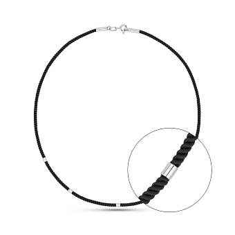 Шовковий шнурок з золотими вставками (арт. 360144б)