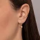 Золотые серьги с подвесками (арт. 110521/8) – изображение 2