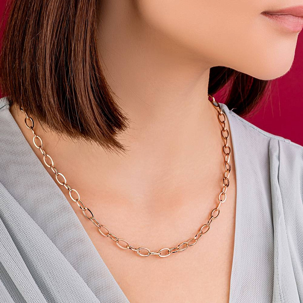 Кольє з червоного золота (арт. 352466) – зображення 3