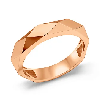 Кольцо из красного золота (арт. 155443/1)