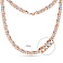 Кольє з червоного і білого золота (арт. 351191/3кб) – зображення 2