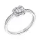 Серебряное кольцо с фианитами (арт. 7501/6227) – изображение 1