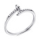 Серебряное кольцо Гвоздь с фианитами (арт. 7501/6864) – изображение 1