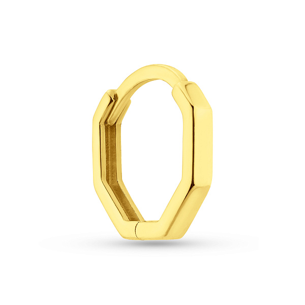 Золотая cерьга в одно ухо (арт. 110852жЯ) – изображение 1