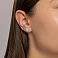 Золоті сережки з діамантами (арт. С341591040б) – зображення 2