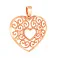 Золота підвіска «Серце» (арт. 440486) – зображення 1