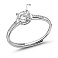 Серебряное кольцо с  фианитами (арт. 7501/8074) – изображение 2