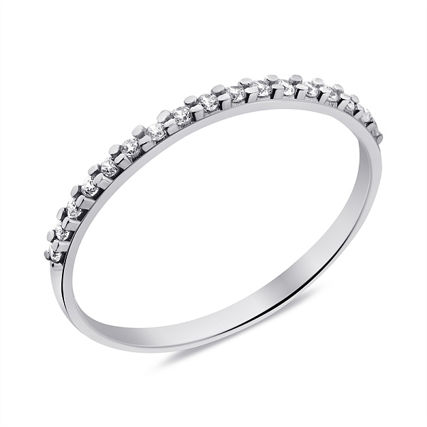 Серебряное кольцо с фианитами (арт. 7501/А094кю) – изображение 1