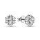 Серьги из белого золота с бриллиантами (арт. Т011724010б) – изображение 1