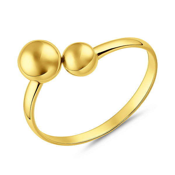 Кольцо из желтого золота (арт. 140920ж) – изображение 1